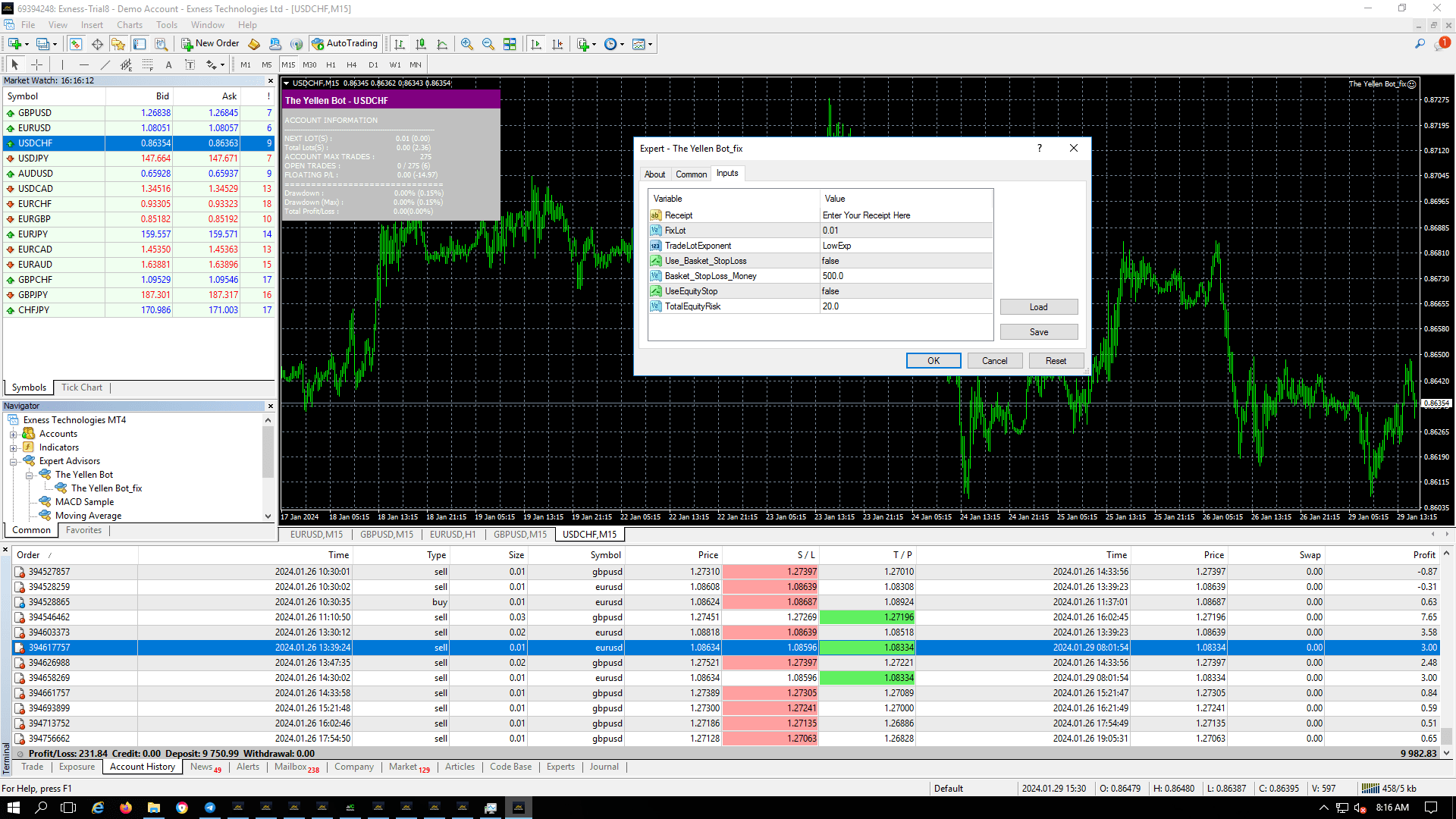 The Yellen Bot, EA for FTMO, EA for MFF, Prop Firm, Pass FTMO, EA for Funds, FTMO, MFF, EIGHTCAP, Best Forex EA, Top-performing Forex Robot, Profitable Expert Advisor, Optimal Forex Automation, Top Forex Algorithm, High-Performing Trading Bot, Forex EA Excellence, Superior Automated Trading System, Top-notch Forex Algorithm, Exceptional Expert Advisor