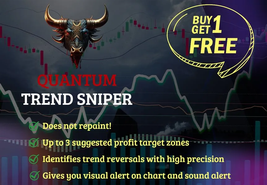 Quantum Trend Sniper Indicator, MT4 Trend Reversal, Forex Precision Signals, Non-repainting Indicator, Take Profit Levels, Trading Accuracy Tool, Quantum Breakout, MQL5 Innovation, Forex Alert Arrows, Profitable Trading Strategies