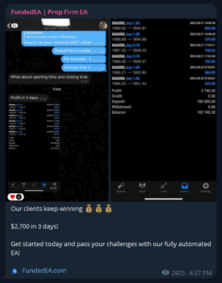 FUNDED EA DELUXE, FUNDED EA DELUXE MT4 Features, FUNDED EA DELUXE MT4 Reviews, FUNDED EA DELUXE MT4 Download, forex bot, forex ea, forex ea mt4, forex expert advisor, forex robot, forex trading, forex trading mt4, meta trader 4, Metatrader 4, mt4, robot ea, EA for FTMO, EA for MFF, Prop Firm, Pass FTMO, EA for Funds, FTMO, MFF, EIGHTCAP, Best Forex EA,