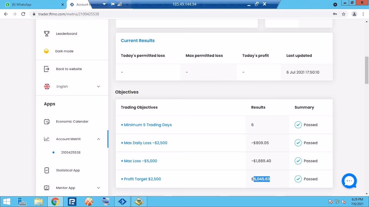 DMF Ai Ftmo Challenge and Prop Firms pass Safely MT4 Unlimited + SetFiles