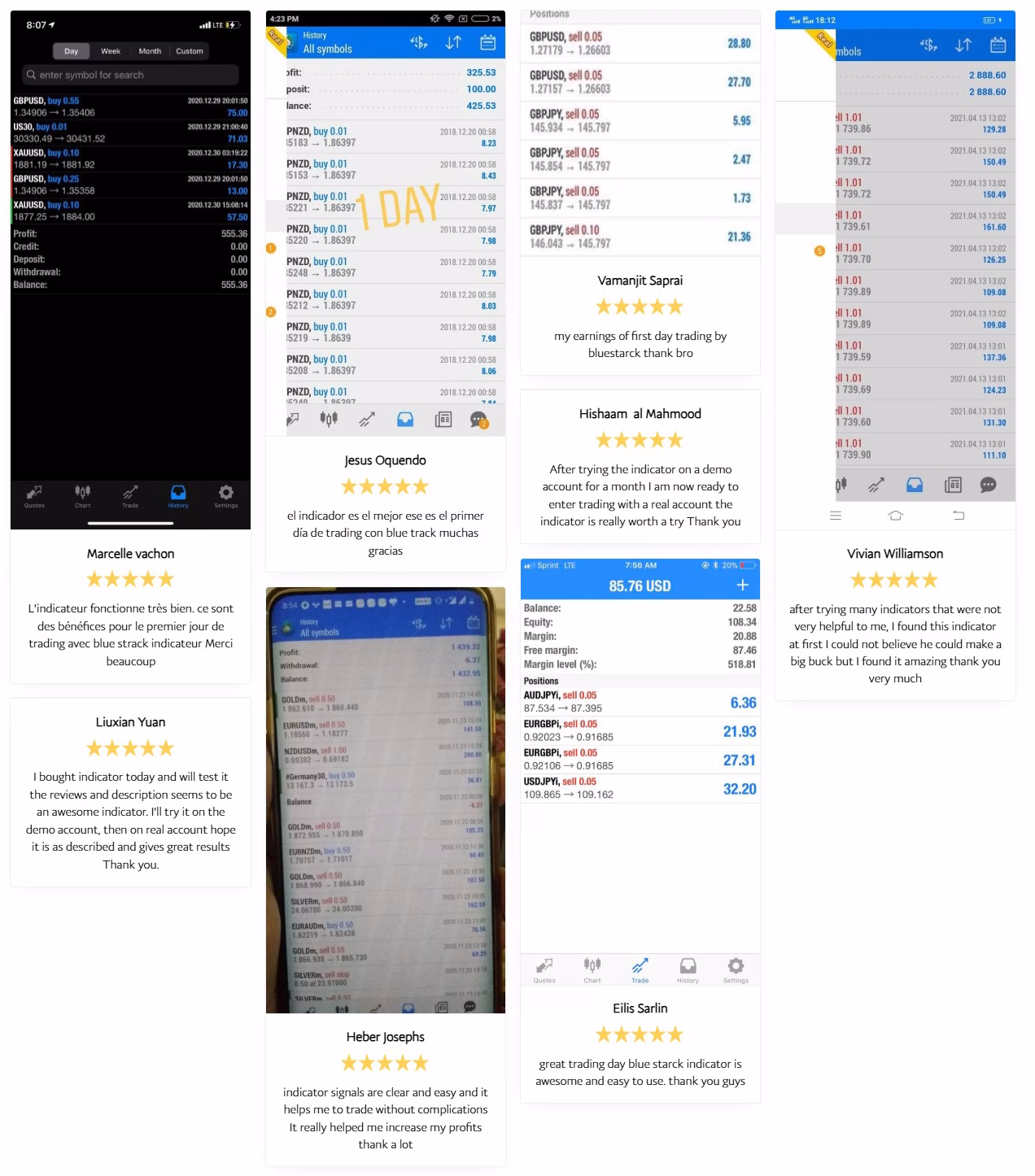 BlueStarck Trading System MT4 Unlimited