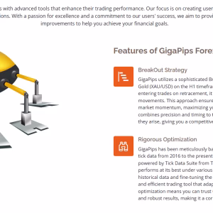 GigaPips: Gold Trading BreakOut Expert Advisor for MT4 with Advanced Risk Management
