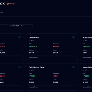 Alternative view of Gold Neural Core MT5 Unlimited