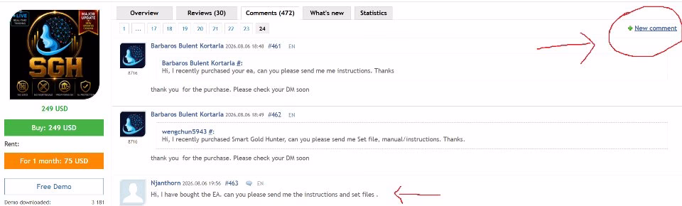 Smart Gold Hunter MQ5 Source Code Unlimited + Set Files - Image 10